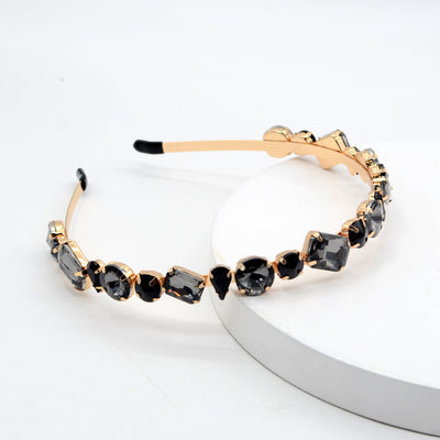 Diadema de Cristal Coreana con Pedrería Brillante - Image 2
