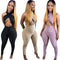 Jumpsuit Urbano Multicolor Sexy de Moda Casual