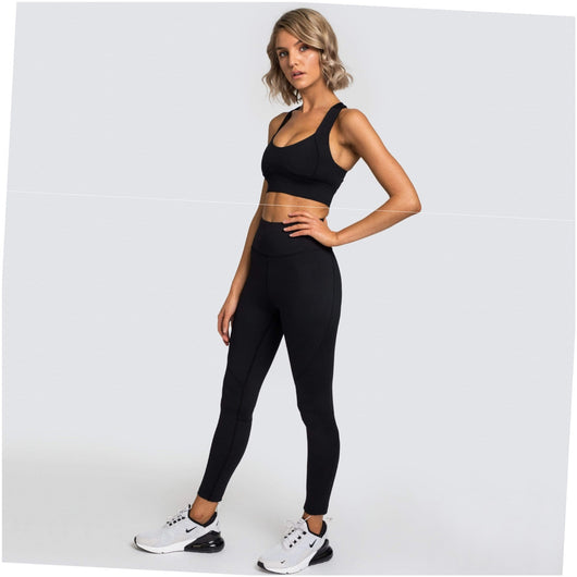 Conjunto Deportivo de Yoga en Colores Puros - Image 8