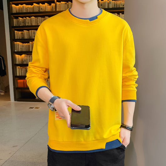 Suéter Juvenil Coreano Cuello Redondo Stretch - Image 11