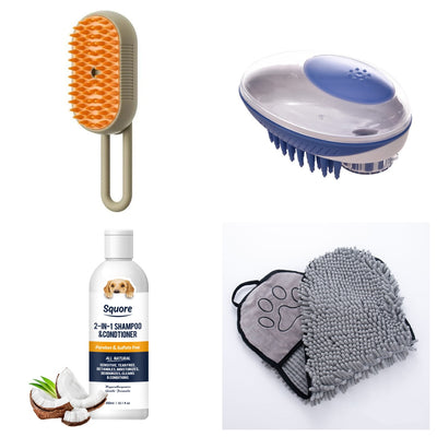 Cepillo de Vapor 3 en 1 para Mascotas - Peine Eléctrico con Spray para Perros y Gatos - Image 5