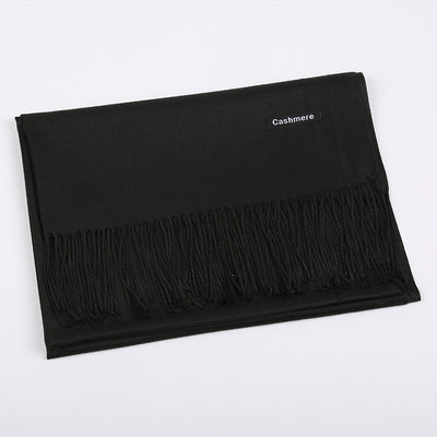Bufanda de Cashmira Artificial Liso para Mujer 220g - Chal Cálido y Elegante - Image 33