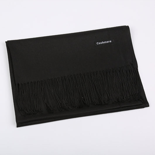 Bufanda de Cashmira Artificial Liso para Mujer 220g - Chal Cálido y Elegante - Image 33