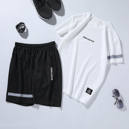 Conjunto Deportivo Hombre - Camiseta Manga Corta y Shorts para Gimnasio y Running - Image 2