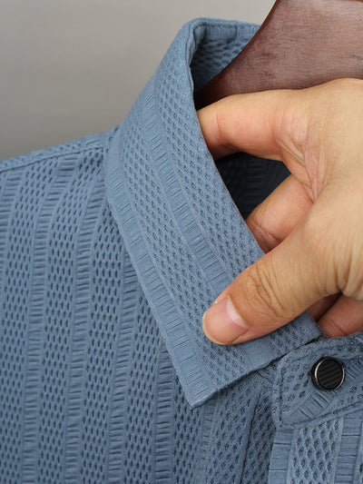 Polo Hombre Ice Silk Malla Transpirable - Diseño Moderno Hueco - Image 15