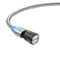 Cabo De Dados Magnético 3 Em 1 Para Carregamento De Celular, Prateado, Cabo De 0.5 M, Conector Android