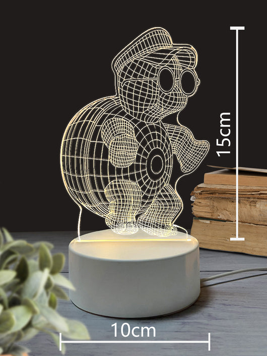 Lámpara LED 3D Nocturna USB - Luz Ambiental para Dormitorio - Image 49