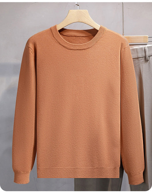 Suéter Holgado Oversized Cuello Redondo para Hombre - Image 36