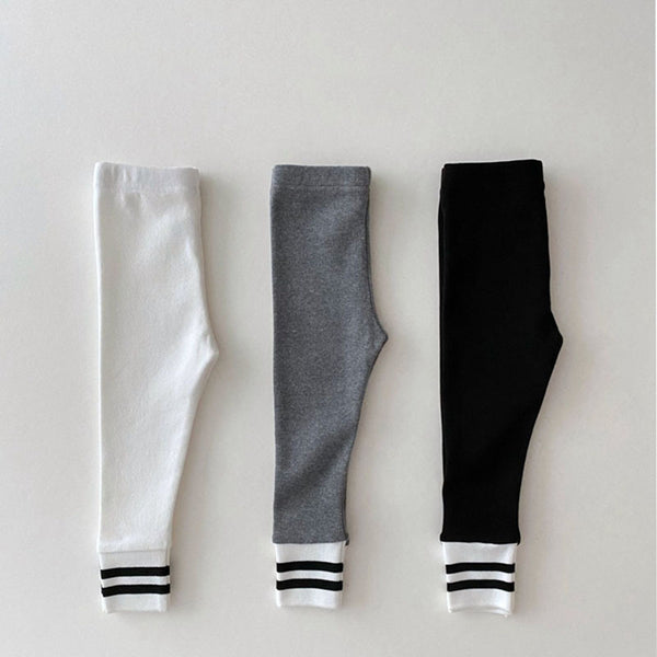 Leggings Rayados para Bebé - Pantalones Trendy Cómodos