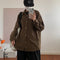 Camisa Vintage a Rayas de Manga Larga para Hombre