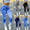 Leggings de Mezclilla Talla Grande Deportivos Sexy