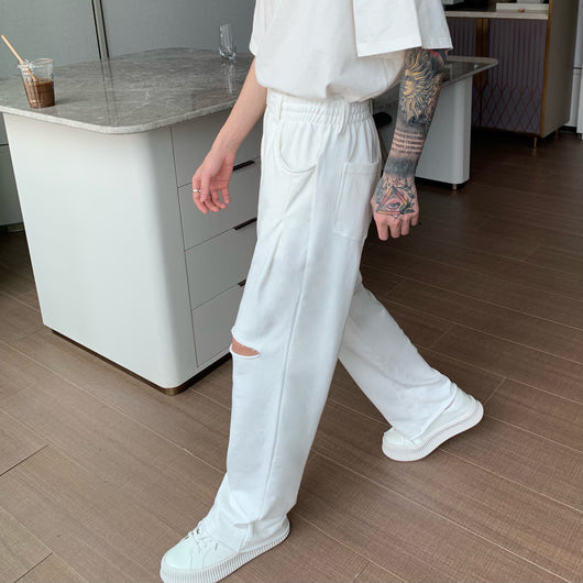 Pantalones de Chándal Holgados para Hombre - Corte Recto y Cómodo - Image 15