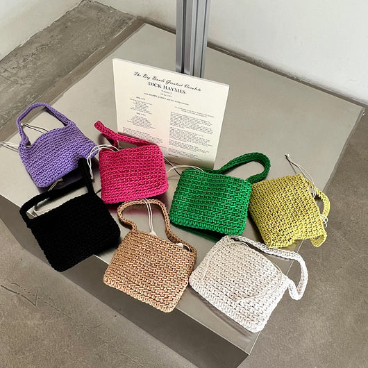 Bolso Tejido a Mano para Playa y Viajes - Image 13
