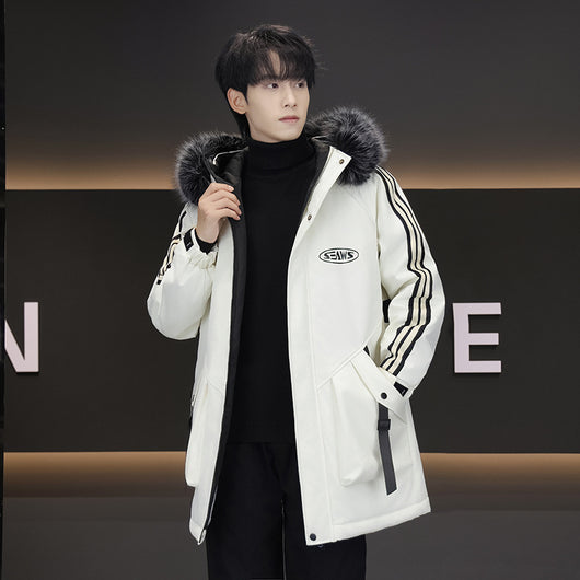 Chaqueta de Invierno para Hombre con Forro Polar y Capucha - Image 4