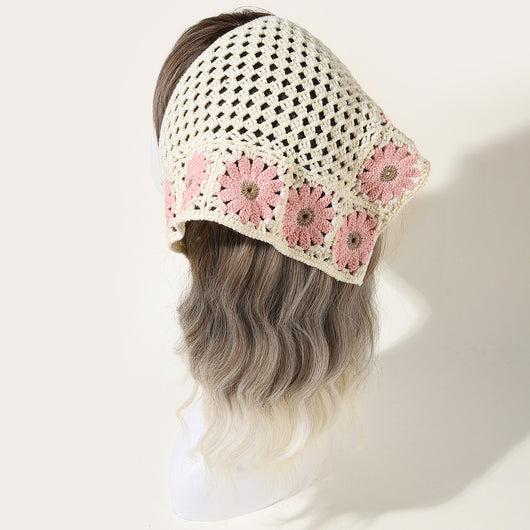 Turbante Trenzado de Crochet con Cierre Ajustable - Image 7