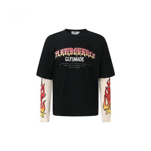 Camiseta Personalizada para Hombre con Estampado de Llamas - Image 15