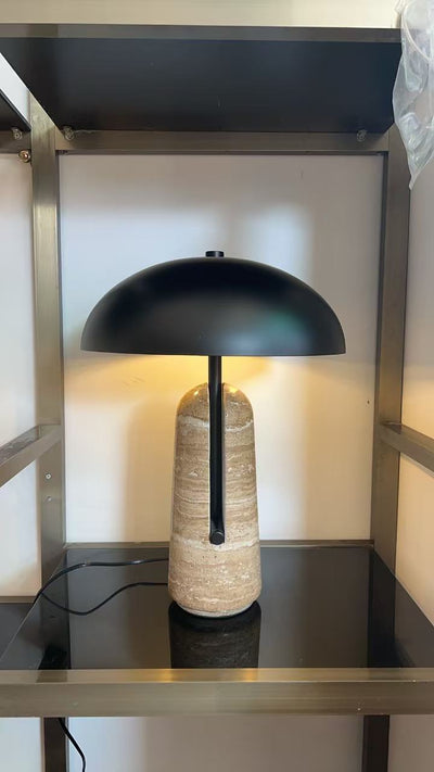 Lámpara de Mesa Seta de Piedra - Diseño Minimalista Creativo - Image 7