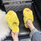 Pantuflas Familiares Antideslizantes de Algodón para Primavera y Otoño