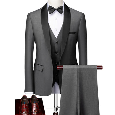 Traje Slim Fit Elegante para Novio y Eventos Formales - Image 12