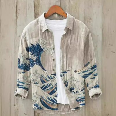 Camisa Hawaiana Estampada Casual para Hombre - Image 3
