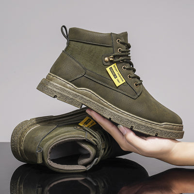 Zapatillas Altas Estilo Coreano para Hombre - Diseño Trendy - Image 15