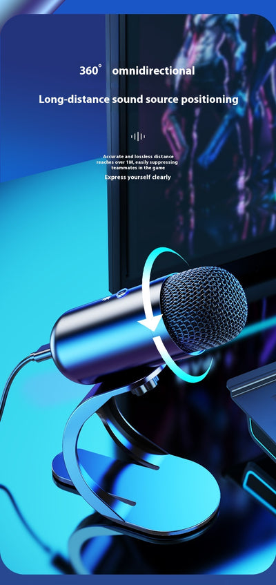 Micrófono USB para Karaoke y Streaming en Computadora - Image 12