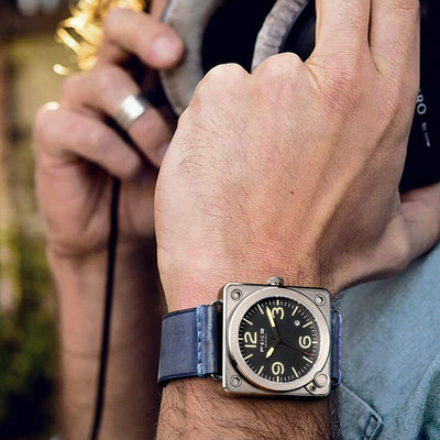 Reloj Automático de Esfera Cuadrada Grande - Image 8