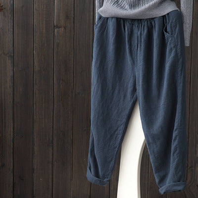 Pantalones harem holgados y ajustados de estilo casual - Image 10