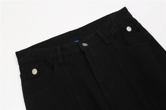 Jeans Harajuku con Bordado Heartbreak - Estilo Urbano Casual para Hombre