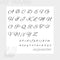 Personalized 316L Stainless Steel English Letter Name Foot Chain AB