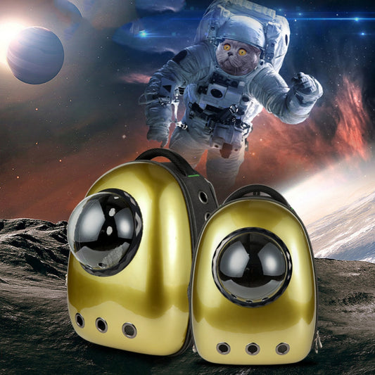 Mochila Transportadora Espacial para Mascotas - Transpirable y Portátil