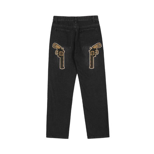 Pantalones Rectos Sueltos de Moda Europea y Americana - Image 4