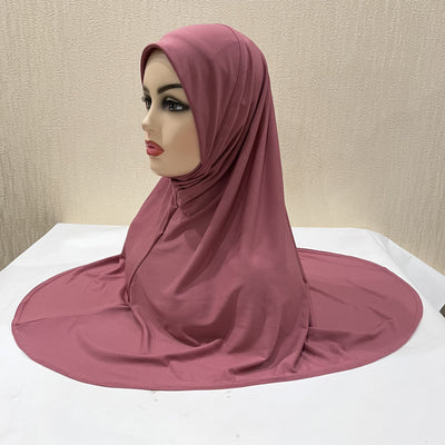 Turbante Ligero de Gasa Malaya - Pañuelo Multiuso en Colores Sólidos - Image 13