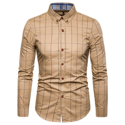 Camisa Estampado Floral Slim Fit Manga Larga para Hombre - Image 9