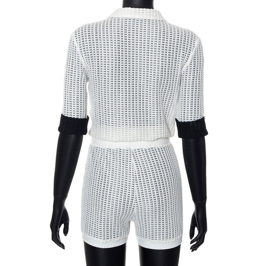 Traje para Mujer con Solapa y Contraste de Botones - Image 17