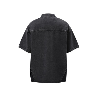 Traje de Mezclilla Vintage Personalizado Efecto Desgastado - Image 15