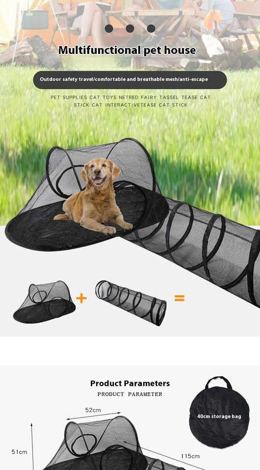 Túnel para Gatos Plegable para Exterior - Image 10