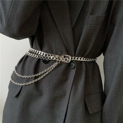 Cinturón Metálico Decorativo para Mujer - Cadena de Cintura Elegante para Jeans y Vestidos - Image 10