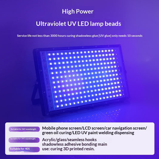 Luz Negra LED UV Profesional para Fiestas y Efectos Fluorescentes