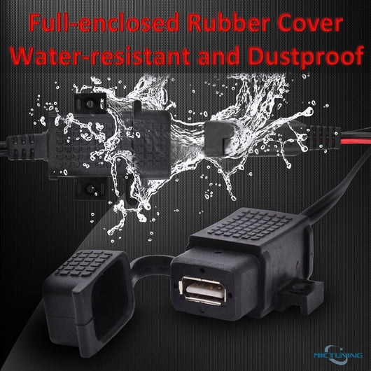 Adaptador USB para Moto - Cargador SAE a Smartphone y GPS - Image 4