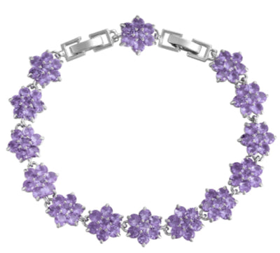 Pulsera Lotus de Diamantes Azules para Hombre - Cadena de Tenis Hip Hop Dopamina - Image 15