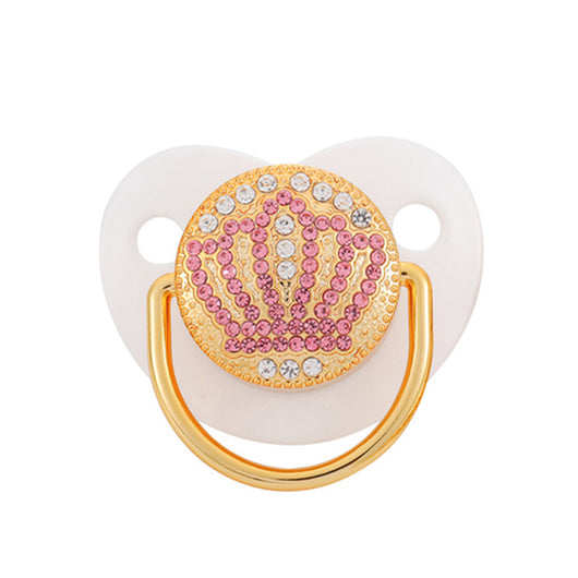 Chupete Lujo Corona Diamante Baby Bling para Bebés 0-18 Meses - Image 6