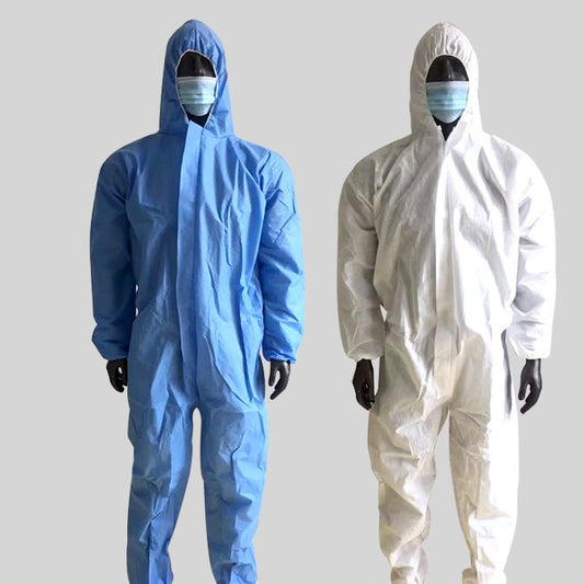 Bata Desechable SMS Reforzada Transpirable e Impermeable