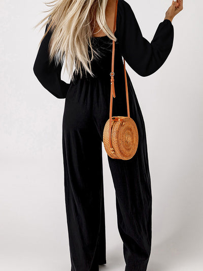 Jumpsuit Casual de Cintura Alta Multiuso para Mujer - Image 5
