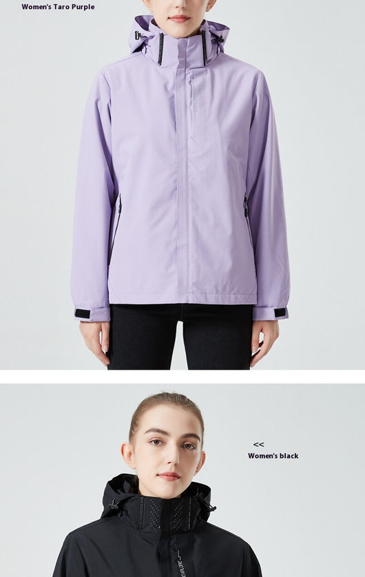 Chaqueta de Montaña 3 en 1 Desmontable Impermeable Unisex - Image 26