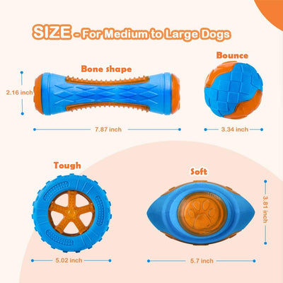 Juguetes Flotantes para Perros con Sonido - Toys Interactivos para Playa y Piscina - Image 4