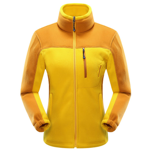 Cardigan de Polar Cálido para Parejas con Contraste de Colores - Image 17