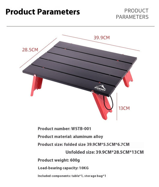 Mesa Plegable de Aluminio para Exterior - Image 7