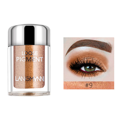 Sombra de Ojos Perlada Diamante con Brillo Polarizado Efecto Sirena - Image 22