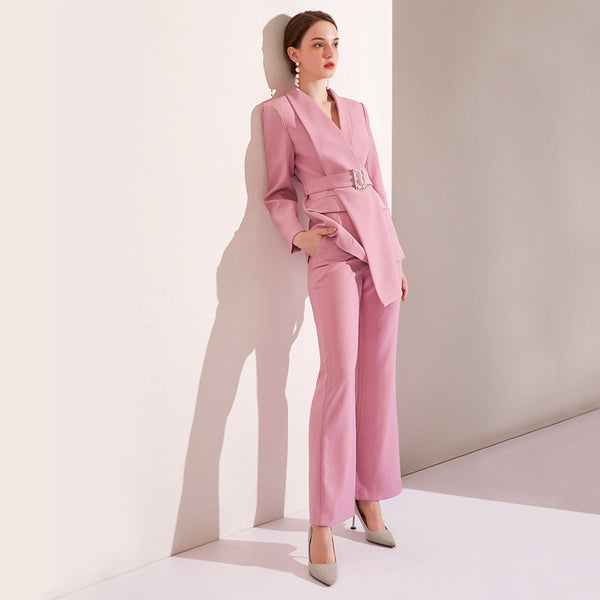 Traje Ejecutivo Femenino Elegancia Profesional Estilo Occidental